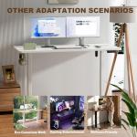 Veken 55-Inch Adjustable Electric Standing Desk