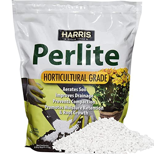 Harris Premium Perlite for Root Growth, 8qt