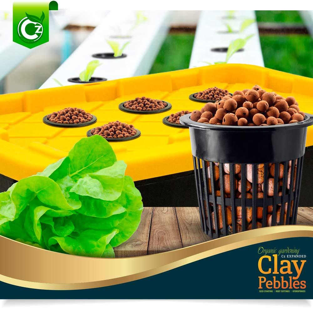 Eco-Friendly Expanded Clay Pebbles for Hydroponics