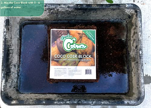Hydro Crunch Coco Coir 11-lb Growing Block