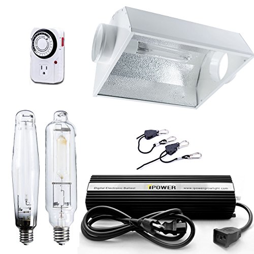 iPower LED Grow Light System, Dimmable, Air-Cooled