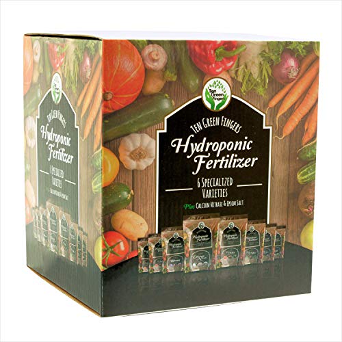 Ten Green Fingers Hydroponic Dry Fertilizer Powder Set