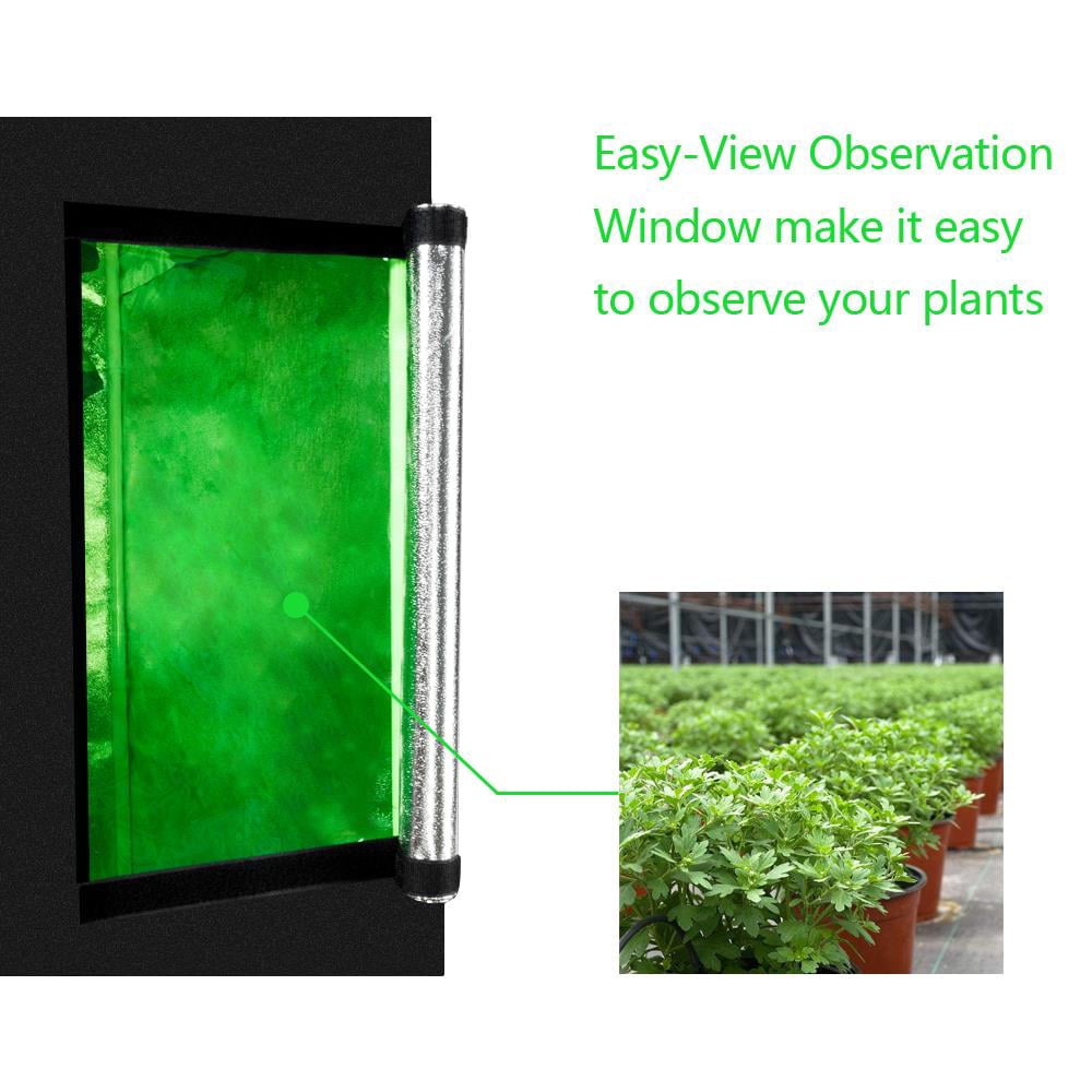 UBesGoo 24"x24"x48" Hydroponic Grow Tent