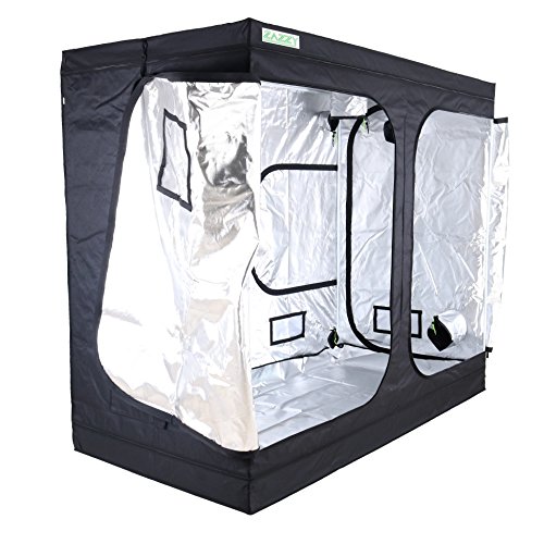 Zazzy Hydroponic Grow Tent 248 x 121 x 198 cm