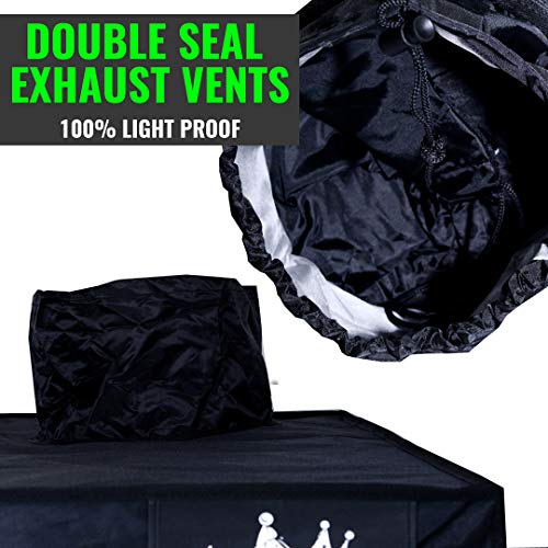 10x10 Mylar Grow Tent with 12" Extension