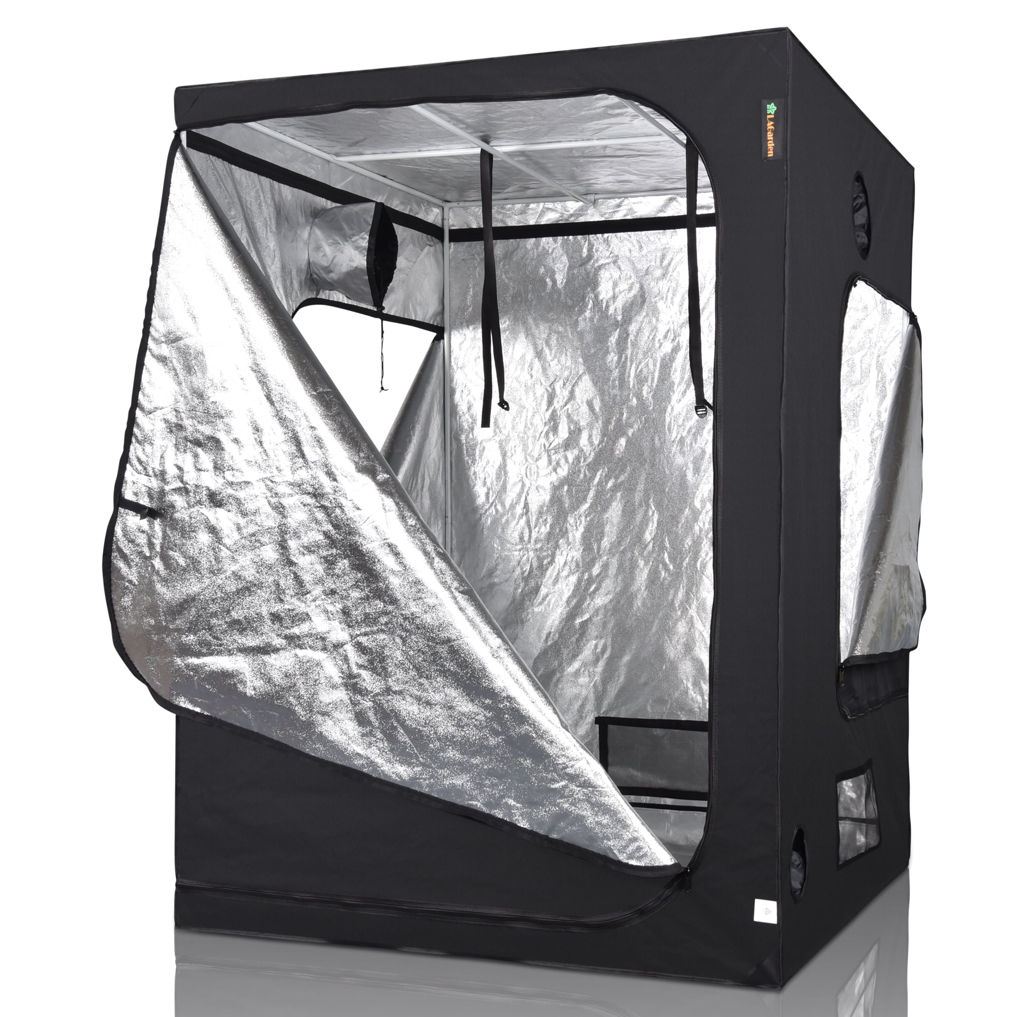 LAGarden 5x5' Reflective Hydroponic Grow Tent