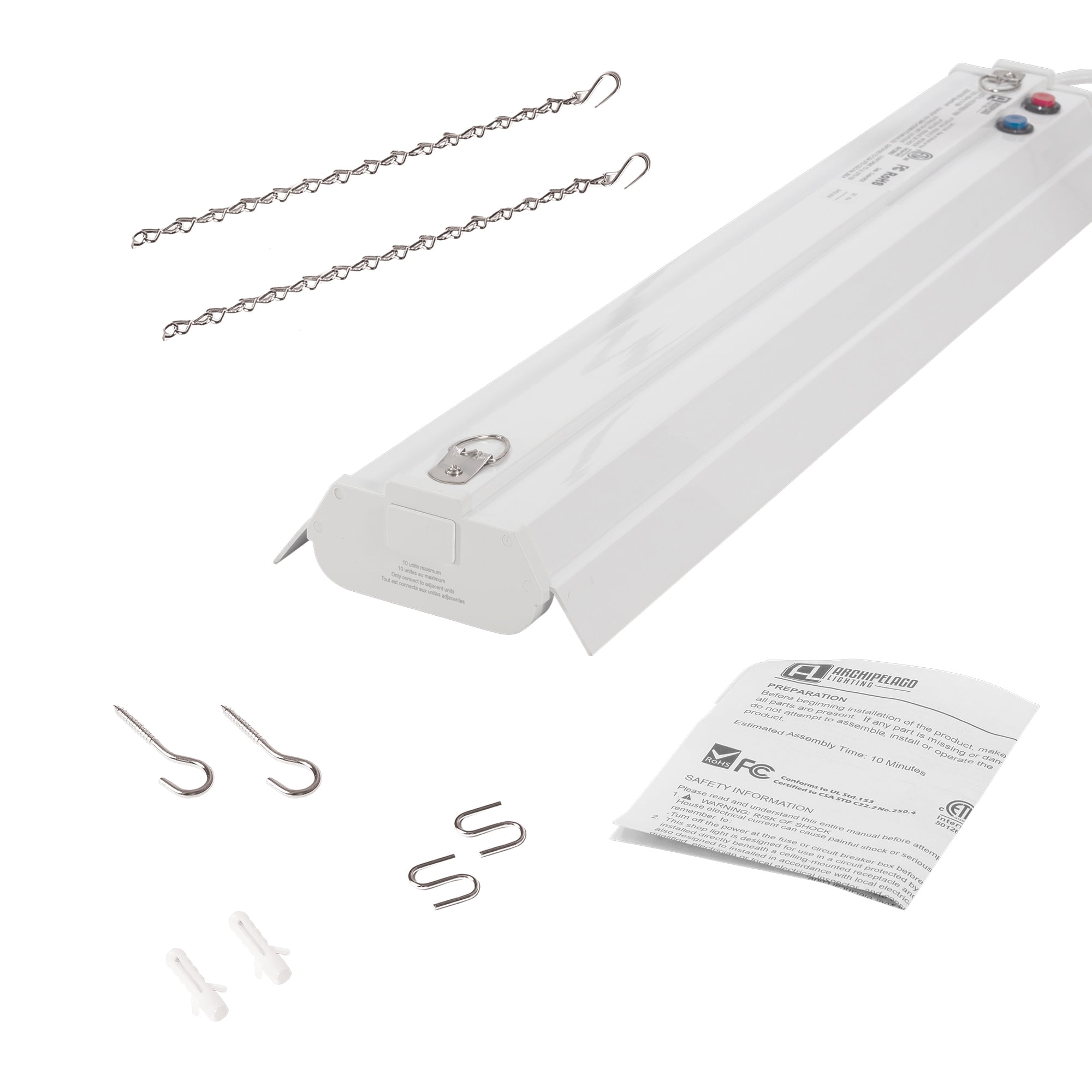 2-Foot Linkable Selectable Spectrum LED Grow Light