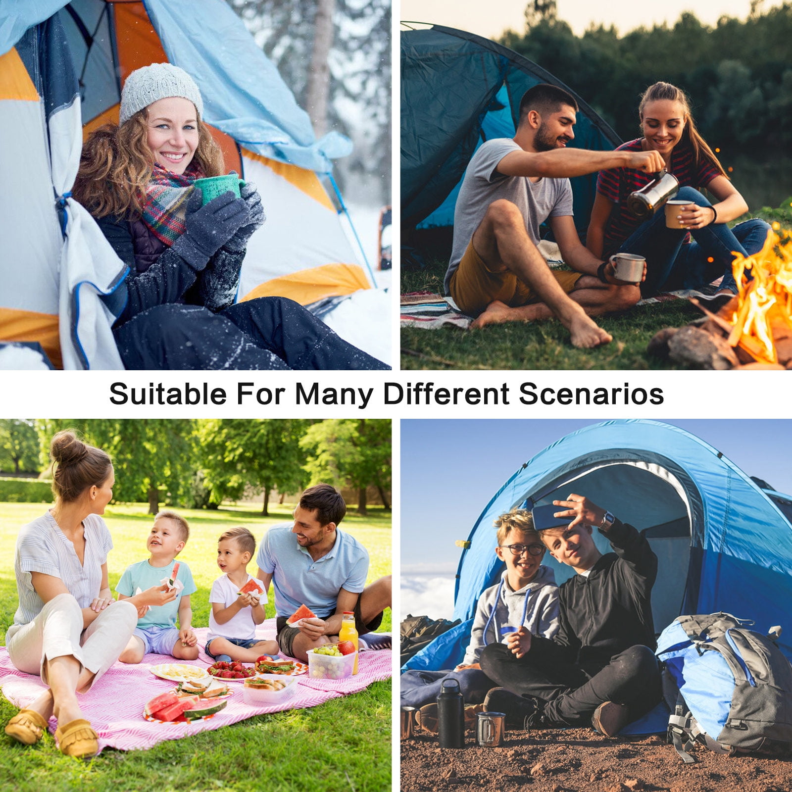 Portable 0ºC Sleeping Bag with Compression Sack