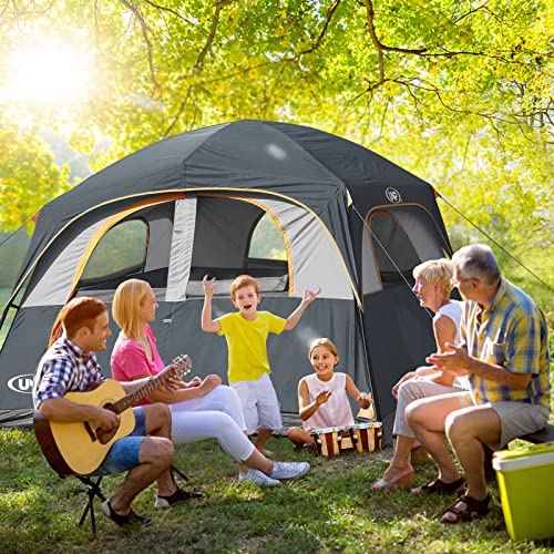 6-Person Waterproof Easy Setup Family Camping Tent