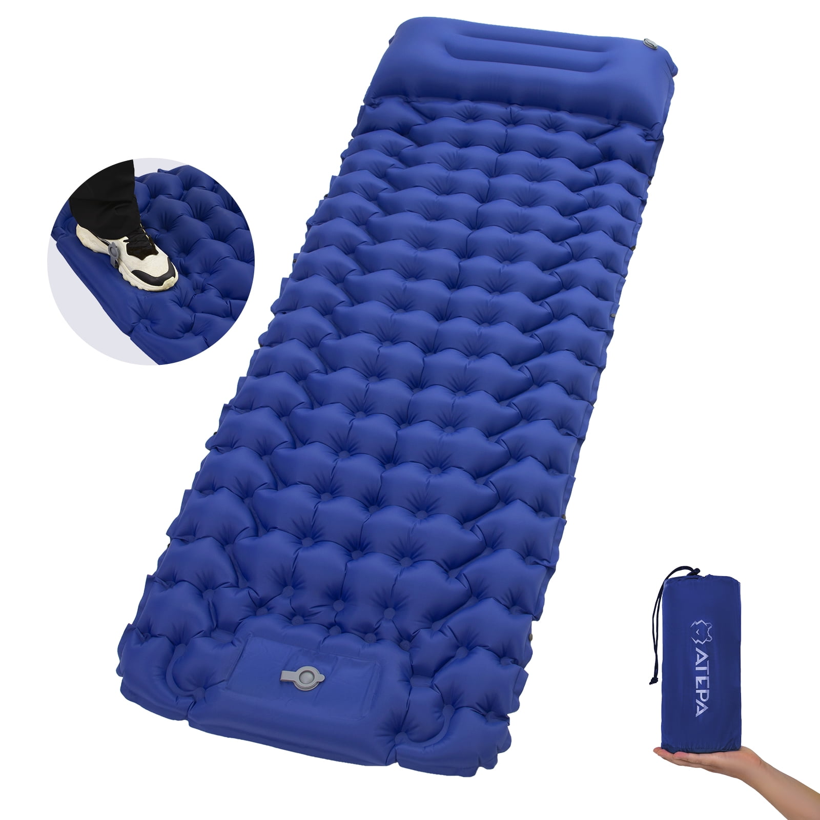 ATEPA Ultralight Inflatable Camping Air Mattress