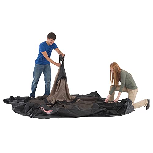 Coleman Instant Setup 4-Person Camping Tent, Brown/Black