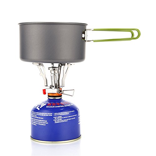 AOTU Portable Backpacking Camp Stove with Ignition