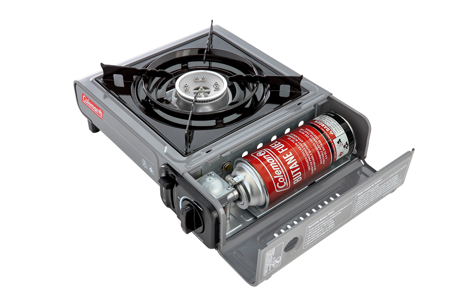 Compact Coleman 2800 Tabletop Butane Camping Stove