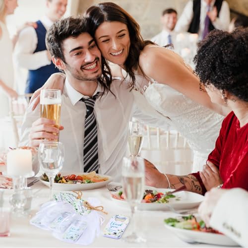 24 Wedding Magnetic Bottle Openers with Tags