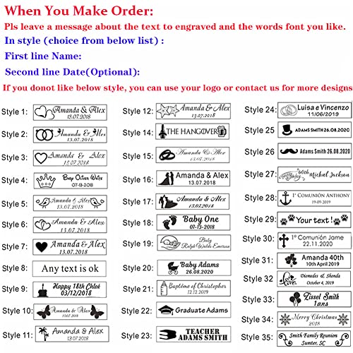 100 Personalized Bottle Opener Wedding Favors