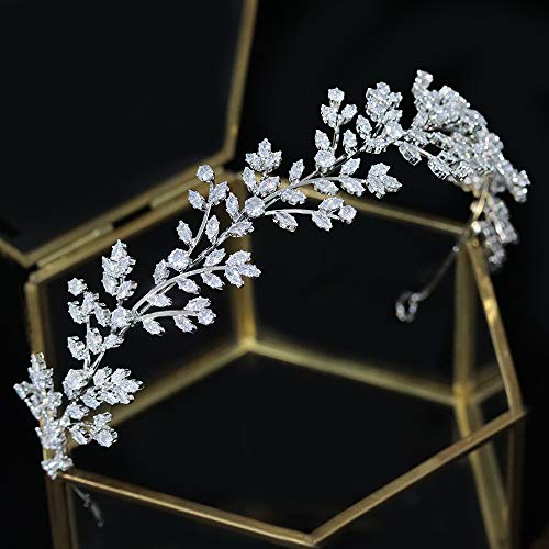 Bridal Headpieces with Cubic Zirconia for Weddings