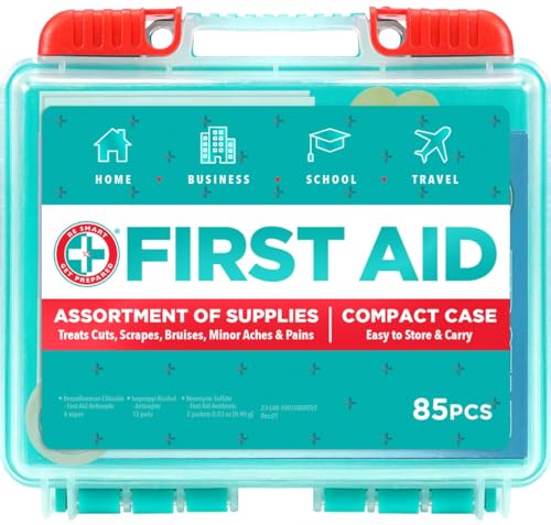 85-Piece First Aid Kit for All Your Needs