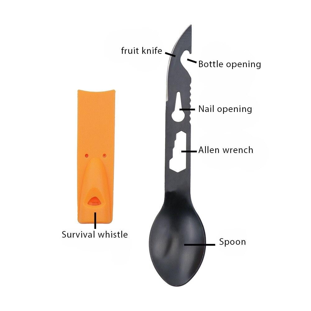 Camping Utensil Set: Spoon and Fork Tools
