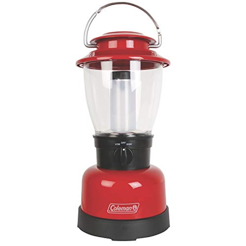 Coleman Classic Personal Size LED Lantern, Red