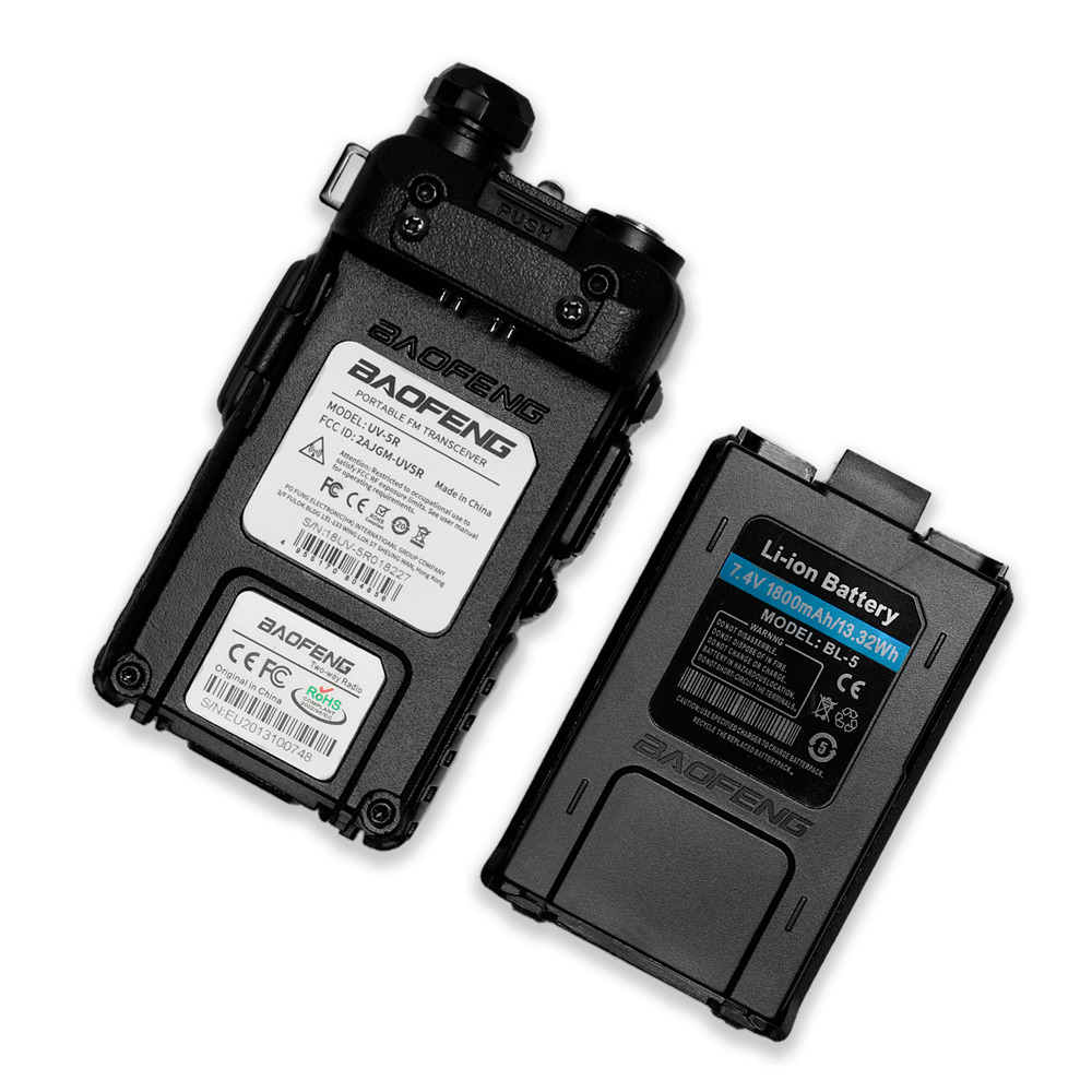 Baofeng UV-5R Dual Band Walkie Talkie Radio