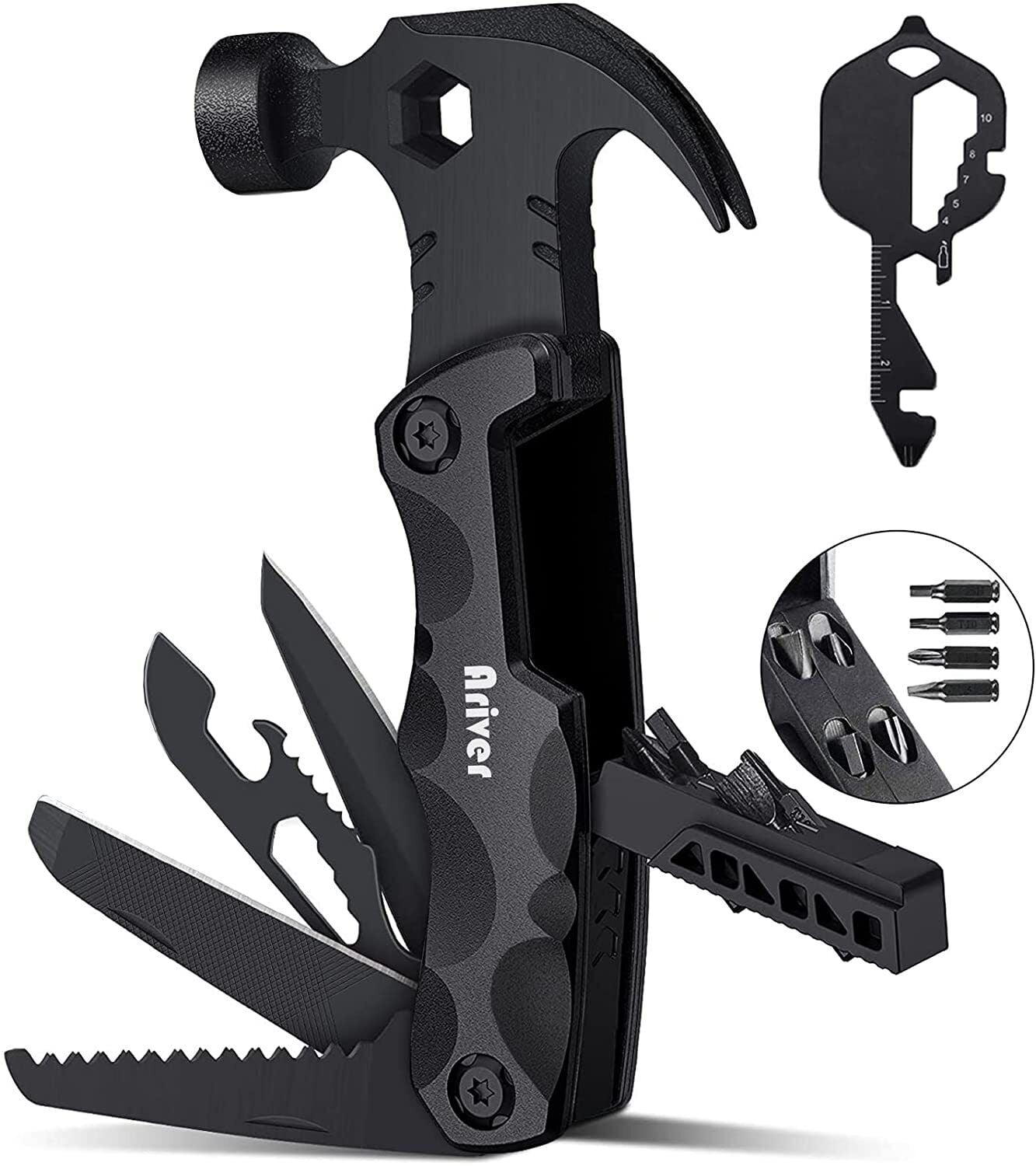 13-in-1 Outdoor Survival Hammer Multi-Tool