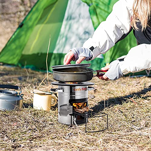 Onlyfire Portable Wood Burning Rocket Stove