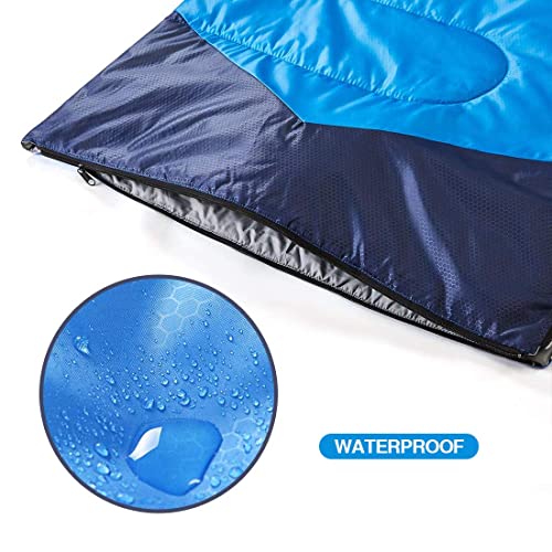 Oaskys 3-Season Lightweight Waterproof Camping Sleeping Bag