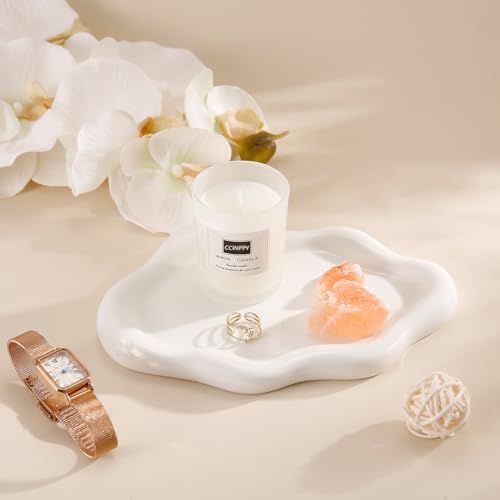 Ceramic Cloud-Shaped Jewelry Tray for Minimalist Decor