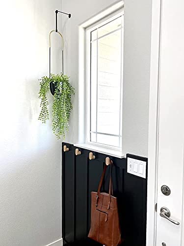 Modern Adjustable Metal Hanging Planter for Home