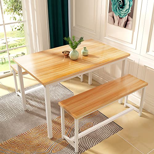 47-Inch Minimalist Dining Table Set for 4