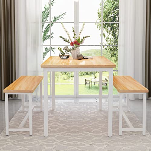 47-Inch Minimalist Dining Table Set for 4