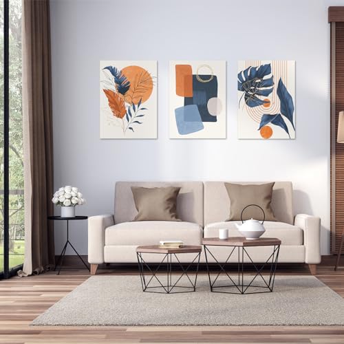 Set of 3 Boho Geometric Wall Art Prints