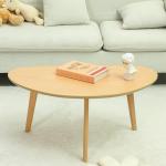 Small Oval Mid-Century Modern Coffee Table