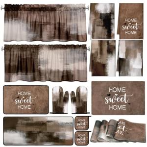 16-Piece Minimalist Abstract Kitchen Decor Set