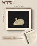 Swan Canvas Wall Art for Minimalist Decor