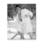 Funny Vintage Bathroom Wall Art Print 8x10