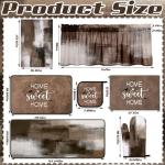 16-Piece Minimalist Abstract Kitchen Decor Set