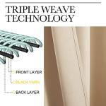 Biscotti Beige Blackout Curtains - Set of 2