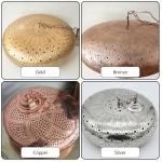 Moroccan Brass Pendant Light for Minimalist Decor