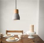 Modern Concrete Pendant Light for Minimalist Spaces
