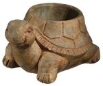 Cement Animal Planter for Succulents - Turtle Design