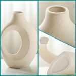 Ceramic Vase Set of 2 – Nordic Minimalist Decor