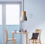 Modern Concrete Pendant Light for Minimalist Spaces