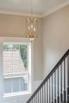 Eleanor 3-Light Chandelier in Warm Brass Finish