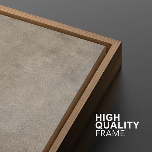 Monochromatic Gradient Abstract Canvas Art Print