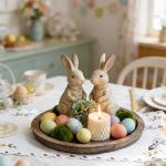 Round Wood Candle Plate Holder for Minimalist Decor