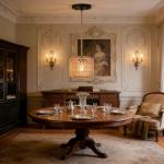 Remote-Controlled Battery Pendant Light with 9 Colors