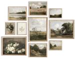 Vintage French Country Canvas Wall Art Prints
