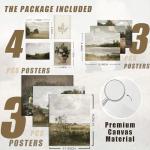 Vintage French Country Canvas Wall Art Prints