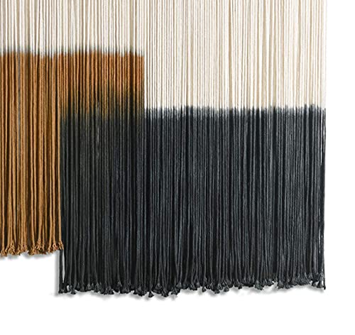 Large Dip Dye Macrame Wall Hanging for Decor